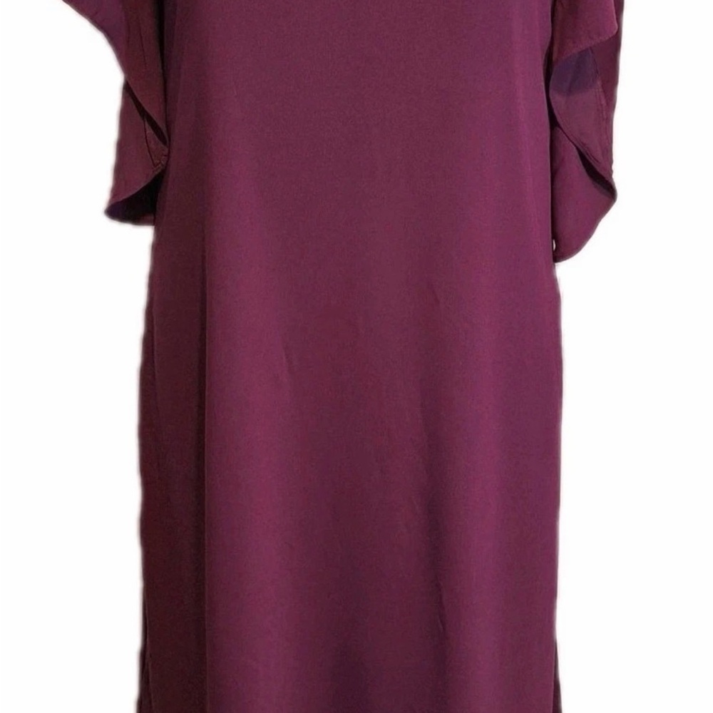Women's Maxi Dress in Deep Plum